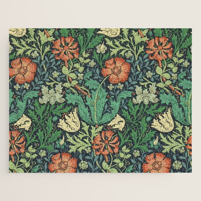 William Morris "Compton" Jigsaw Puzzle Gallery Image 1