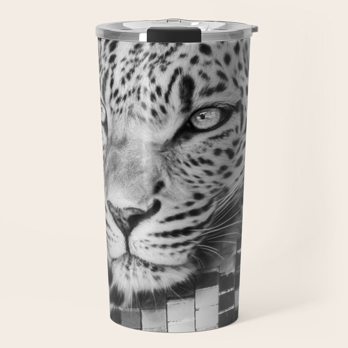 Disco Leopard Travel Mug Gallery Image 1