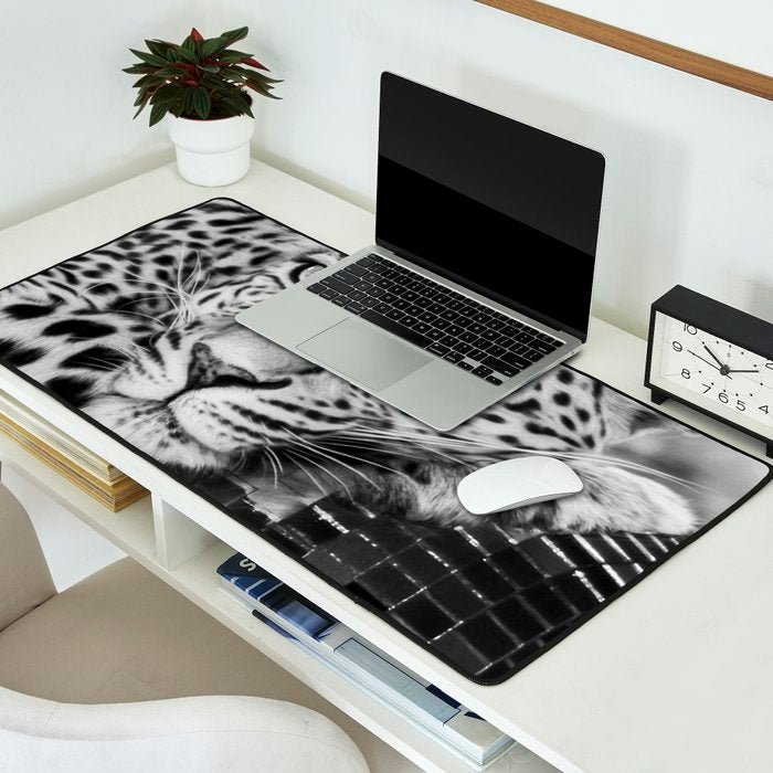 Disco Leopard Desk Mat Gallery Image 2