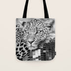 Disco Leopard Tote Bag Gallery Image 1