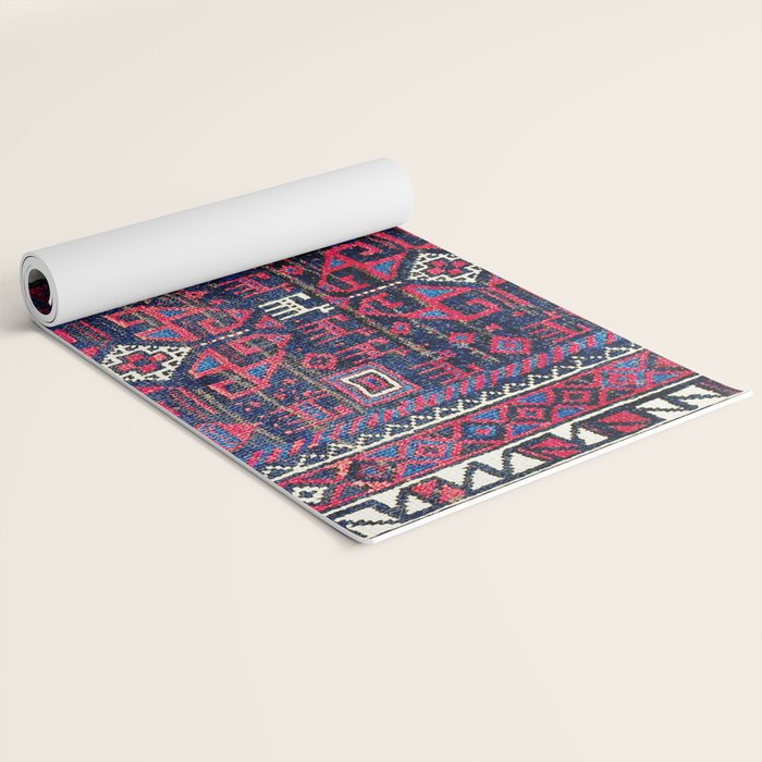 Baluch Khorasan Northeast Persian Rug Print Yoga Mat Gallery Image 2