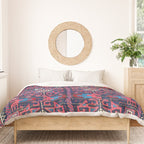 Baluch Khorasan Northeast Persian Rug Print Duvet Cover Gallery Image 3