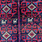 Baluch Khorasan Northeast Persian Rug Print Coffee Mug Gallery Image 2