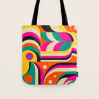 Bird Girl Landscape Tote Bag Gallery Image 1