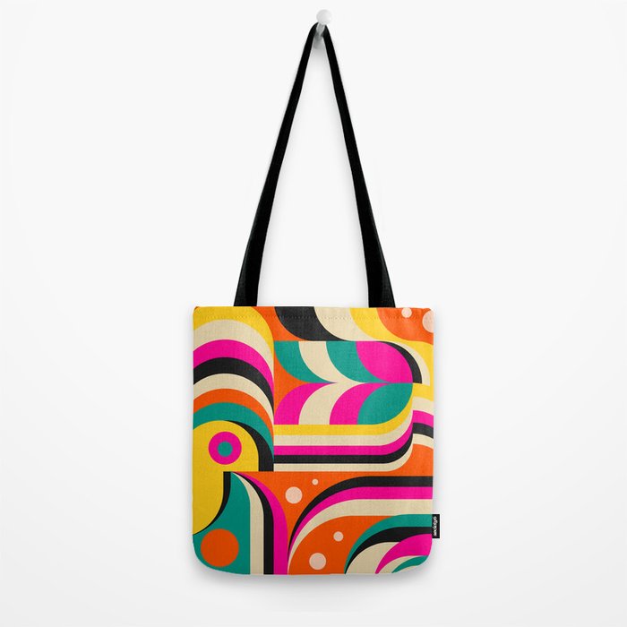 Bird Girl Landscape Tote Bag Gallery Image 2