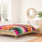Bird Girl Landscape Duvet Cover Gallery Image 2