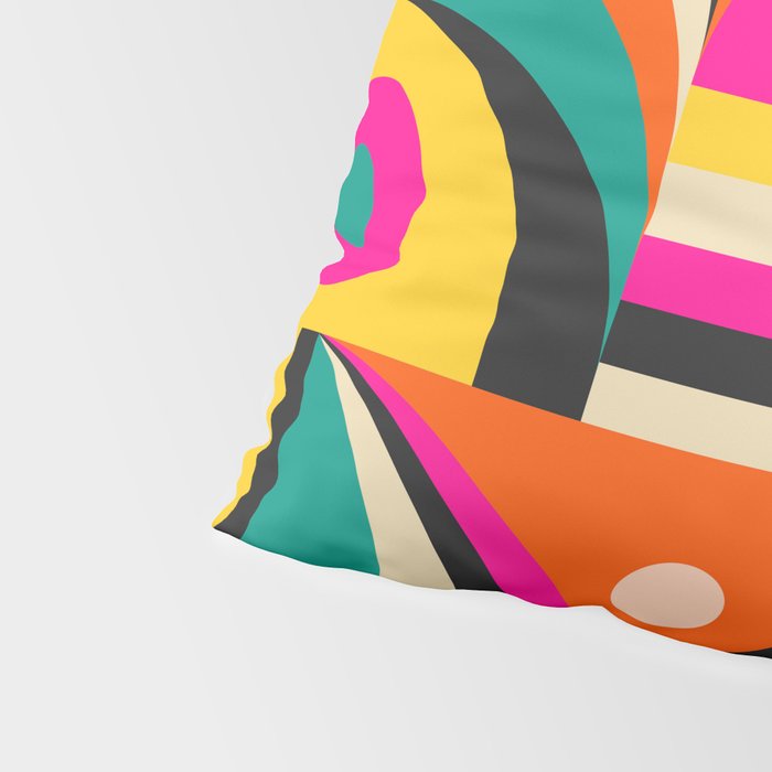 Bird Girl Landscape Pillow Sham Gallery Image 4