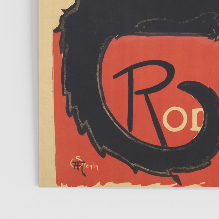 The Black Cat Tour de Rodolphe Salis by Théophile Steinlen Poster Gallery Image 3