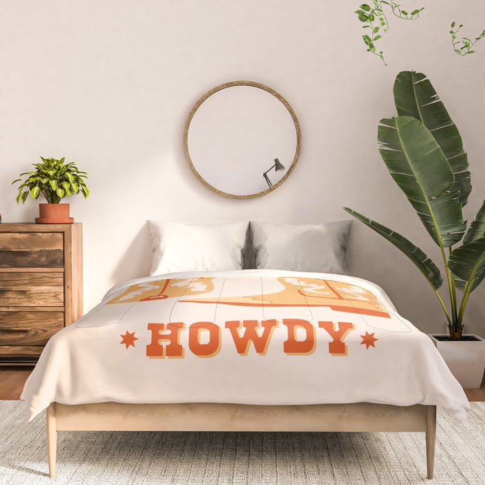 Howdy Cowboy Boots Comforter Gallery Image 3