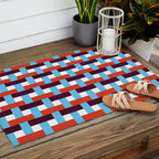 Infinity Grid 1 Outdoor Rug Gallery Image 2