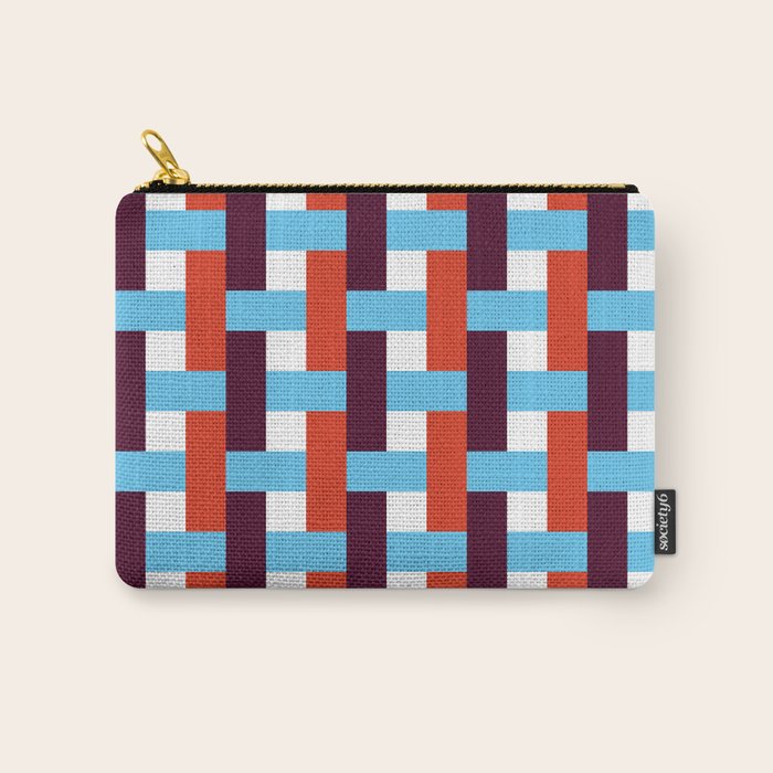 Infinity Grid 1 Carry All Pouch Gallery Image 1