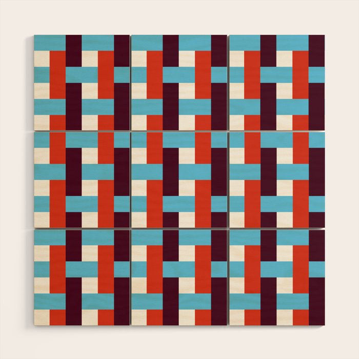 Infinity Grid 1 Wood Wall Art Gallery Image 1