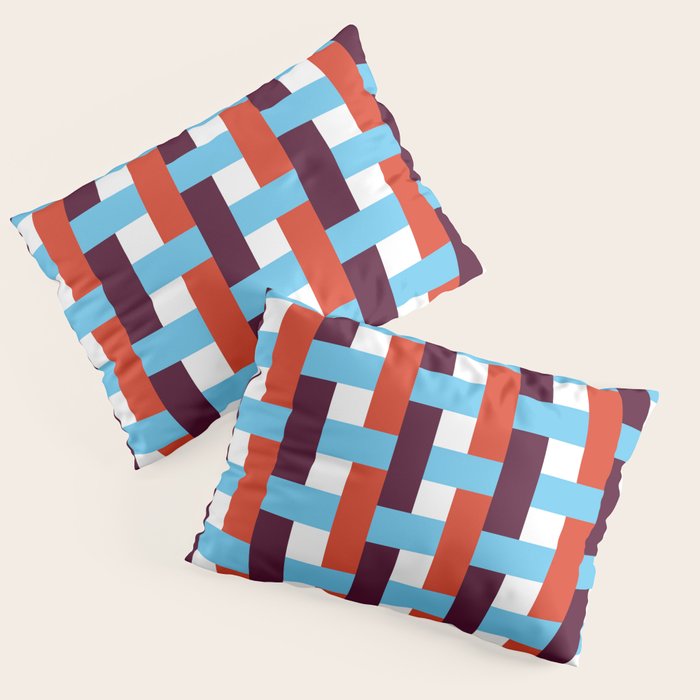Infinity Grid 1 Pillow Sham Gallery Image 3