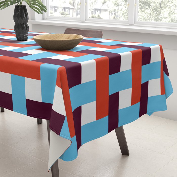 Infinity Grid 1 Tablecloth Gallery Image 3