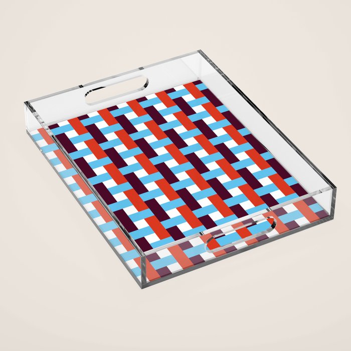 Infinity Grid 1 Acrylic Tray Gallery Image 1