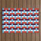 Infinity Grid 1 Outdoor Rug Gallery Image 1