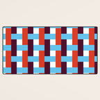 Infinity Grid 1 Desk Mat Gallery Image 3