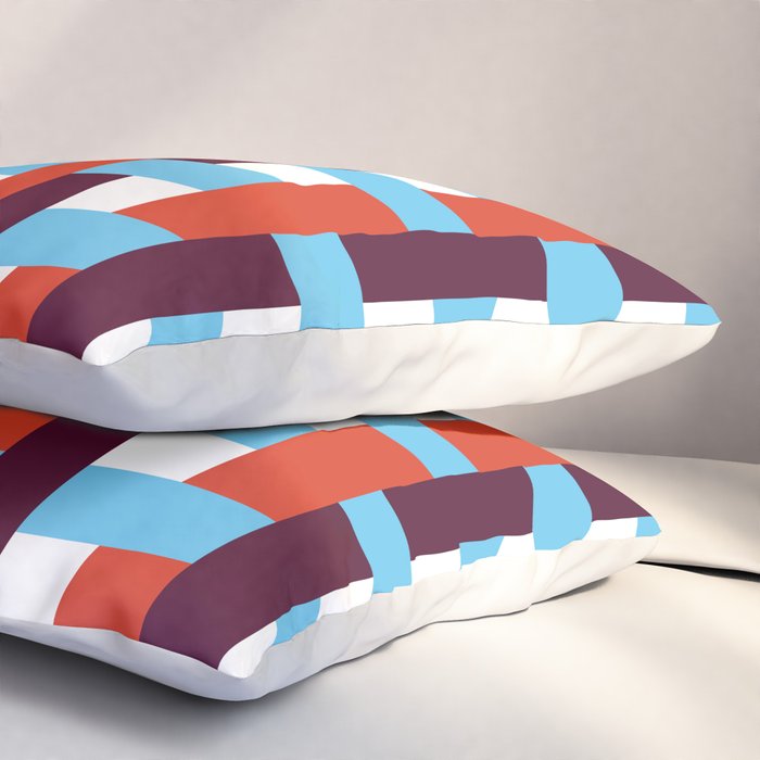 Infinity Grid 1 Pillow Sham Gallery Image 3
