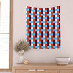 Infinity Grid 1 Wall Tapestry Gallery Image 2