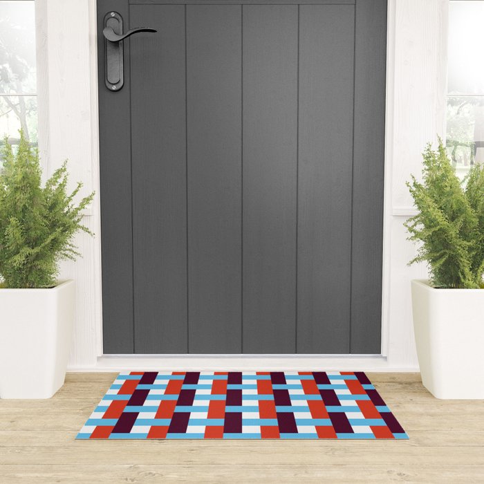 Infinity Grid 1 Welcome Mat Gallery Image 3