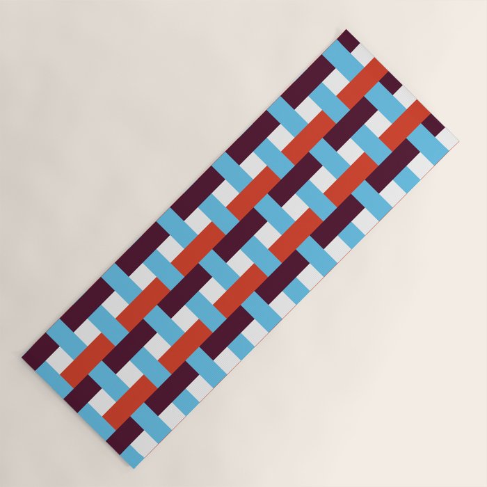 Infinity Grid 1 Yoga Mat Gallery Image 1