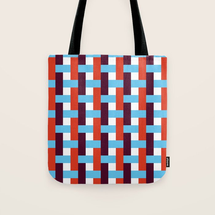 Infinity Grid 1 Tote Bag Gallery Image 1