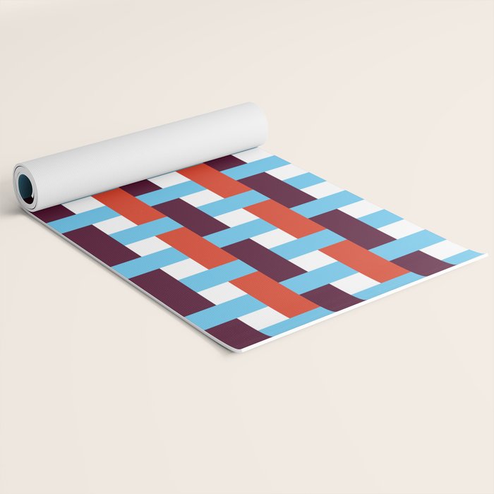 Infinity Grid 1 Yoga Mat Gallery Image 2