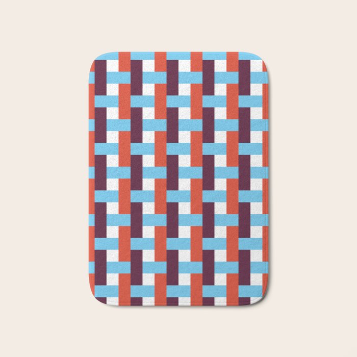 Infinity Grid 1 Bath Mat Gallery Image 1