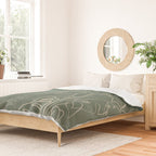 Minimal Window With Potted Plants 2 Duvet Cover Gallery Image 2