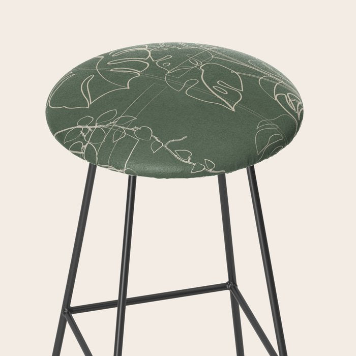 Minimal Window With Potted Plants 2 Stool Gallery Image 2