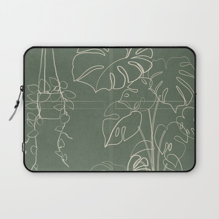 Minimal Window With Potted Plants 2 Laptop Sleeve Gallery Image 1