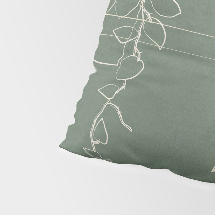 Minimal Window With Potted Plants 2 Pillow Sham Gallery Image 4