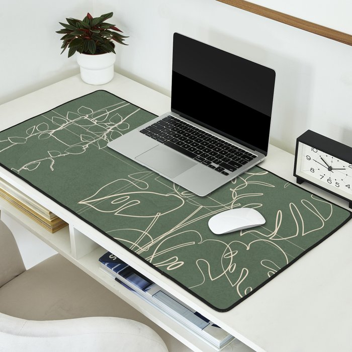 Minimal Window With Potted Plants 2 Desk Mat Gallery Image 2