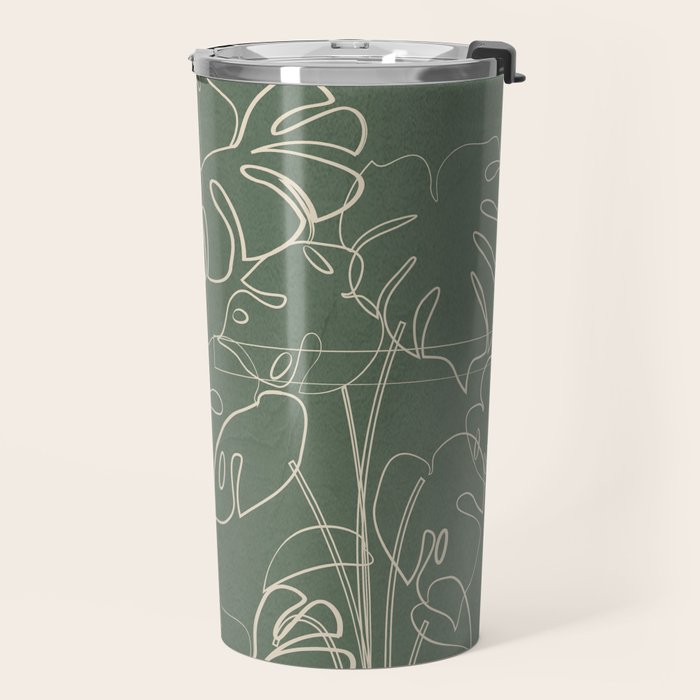Minimal Window With Potted Plants 2 Travel Mug Gallery Image 2