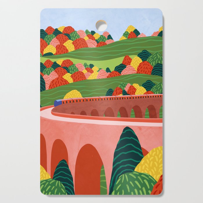 Autumn Express Cutting Board Gallery Image 1