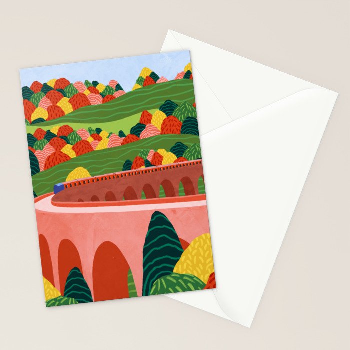 Autumn Express Stationery Card Gallery Image 2