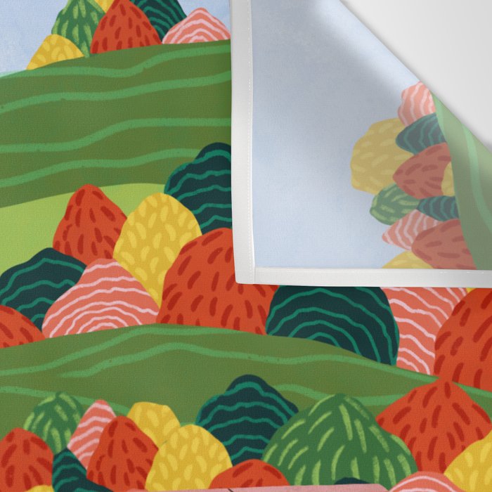 Autumn Express Wall Tapestry Gallery Image 3