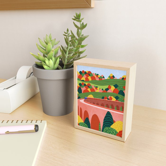 Autumn Express Mini Art Print Gallery Image 2