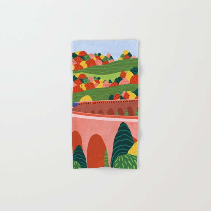 Autumn Express Bath Towel Gallery Image 1