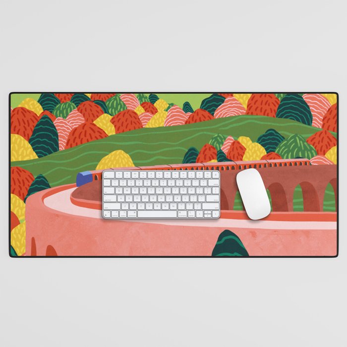 Autumn Express Desk Mat Gallery Image 1