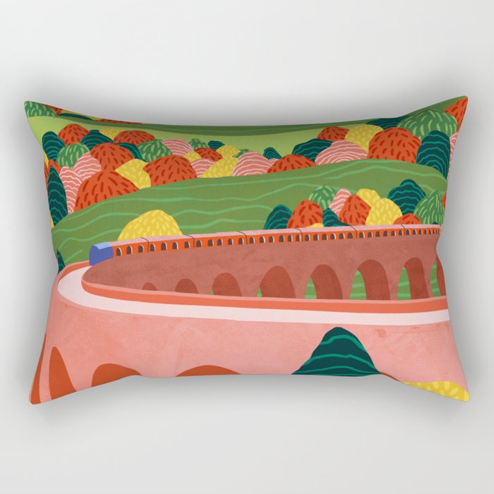 Autumn Express Rectangular Pillow Gallery Image 2