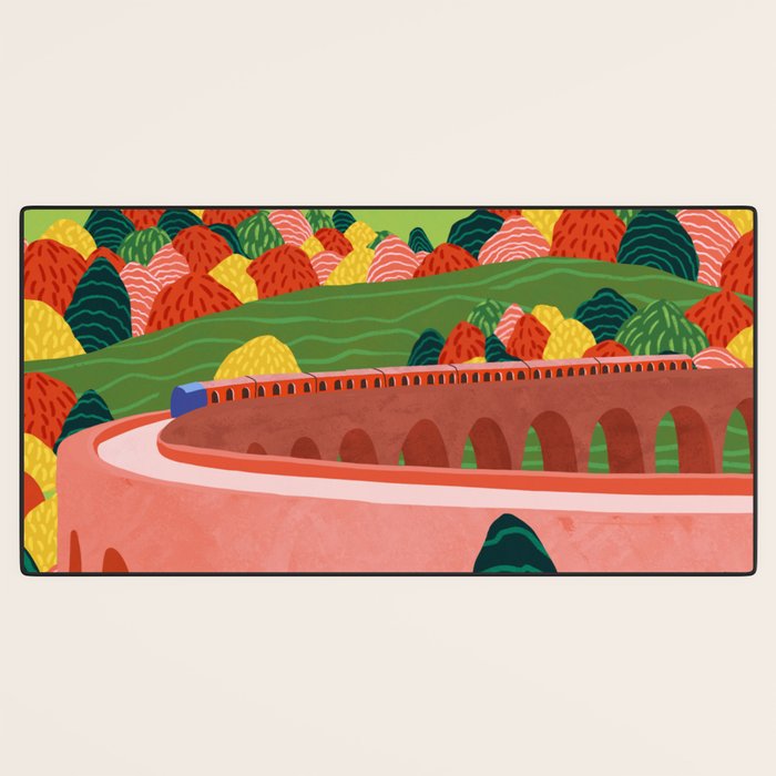 Autumn Express Desk Mat Gallery Image 3