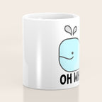 Oh Whale Funny Cute Pun Ocean Animal Cartoon Beach Coffee Mug Gallery Image 4