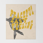 Peaceful Easy Feeling Throw Blanket Gallery Image 2
