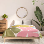 Checkered Carefree Blooms Comforter Gallery Image 3