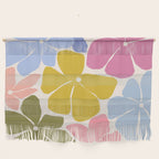 Checkered Carefree Blooms Wall Hanging Gallery Image 1