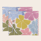 Checkered Carefree Blooms Placemat Gallery Image 1