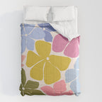 Checkered Carefree Blooms Comforter Gallery Image 6