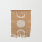 Moon Shapes Minimalism - Desert Sand Wall Hanging Gallery Image 1