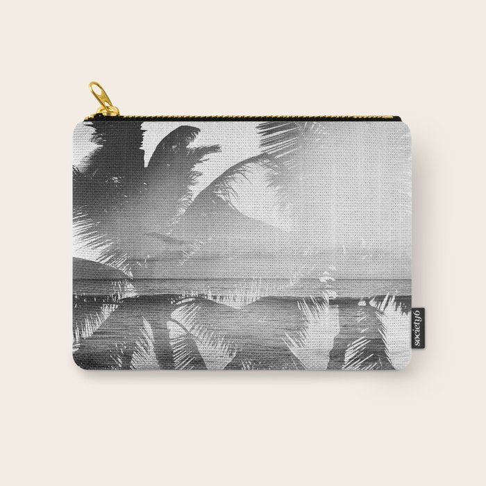Tropicana seas - bw Carry All Pouch Gallery Image 1